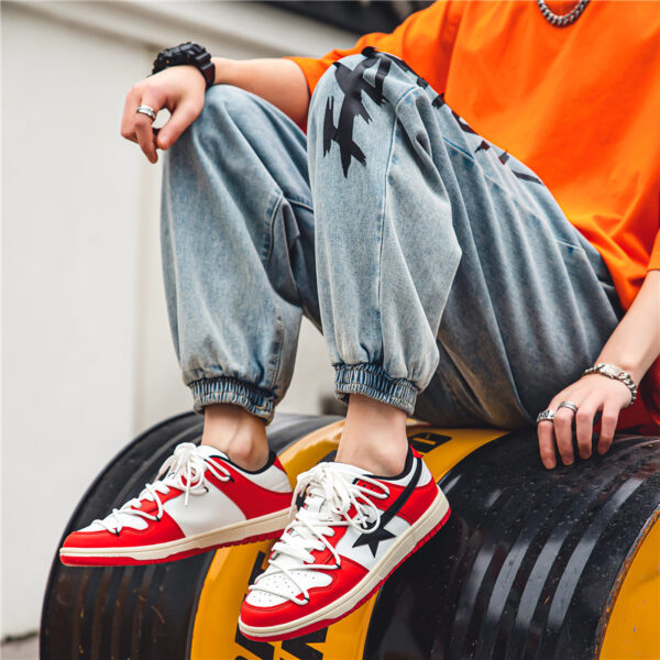 2023 new style custom design men fashion sneaker casual board shoes