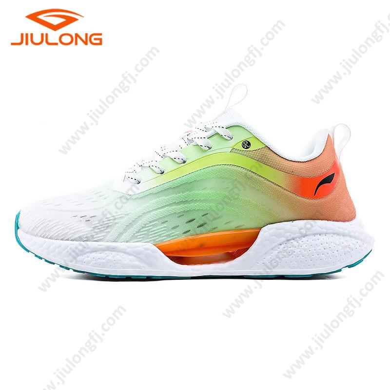 factory custom design men fashion popcorn outsole flyknit upper running shoes factory custom design men fashion popcorn outsole flyknit upper running shoes