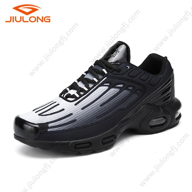 factory custom design men fashion popcorn outsole flyknit upper running shoes factory custom design men fashion popcorn outsole flyknit upper running shoes