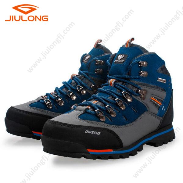 factory custom design men fashion outdoor hiking shoes