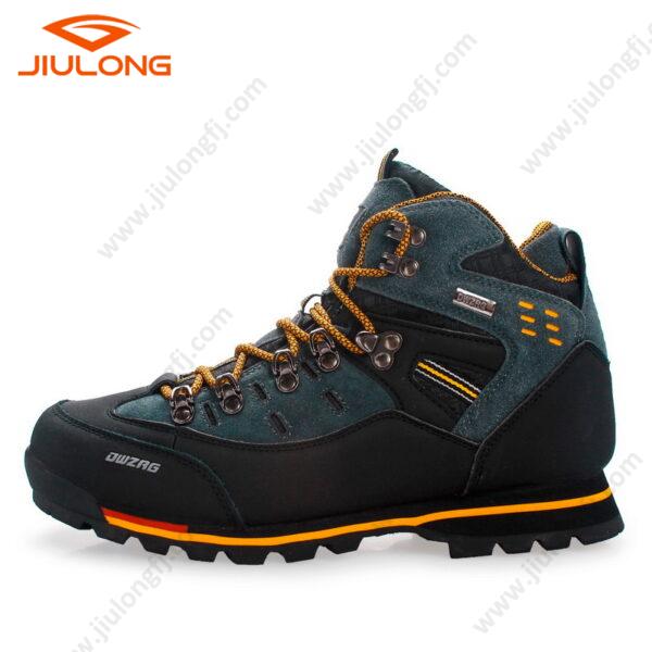 factory custom design men fashion outdoor hiking shoes