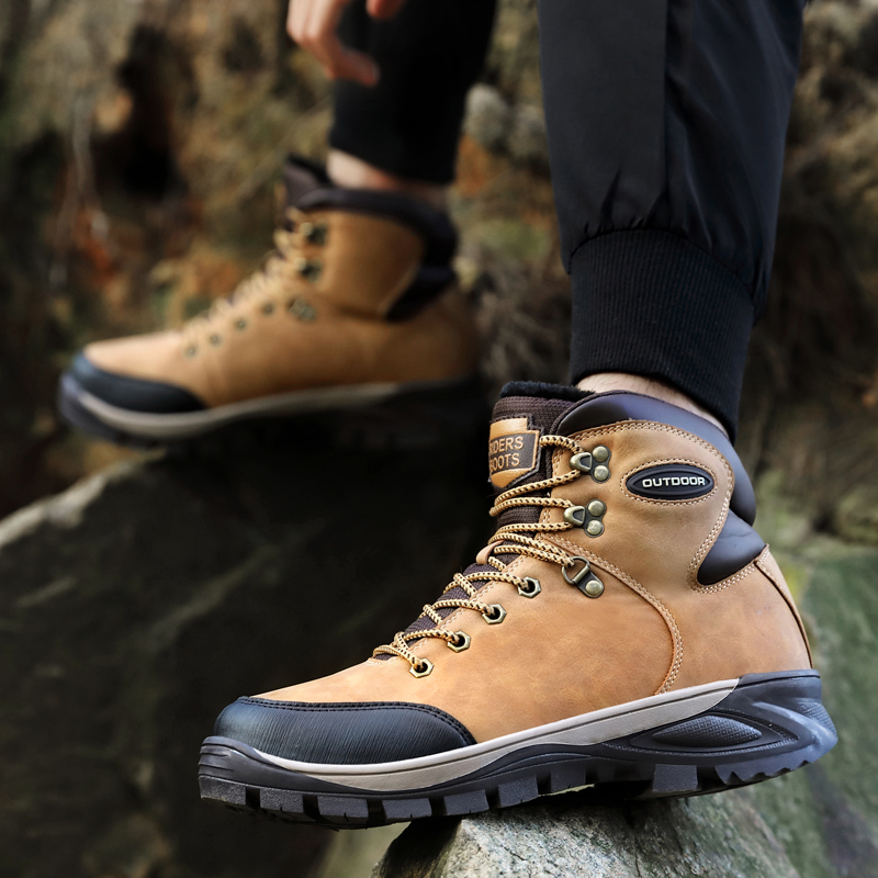 2023 trending custom design men fashion hiking shoes