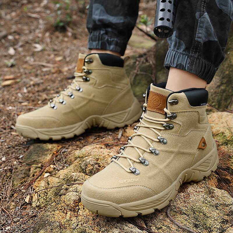 2023 hot selling custom design men fashion outdoor hiking shoes