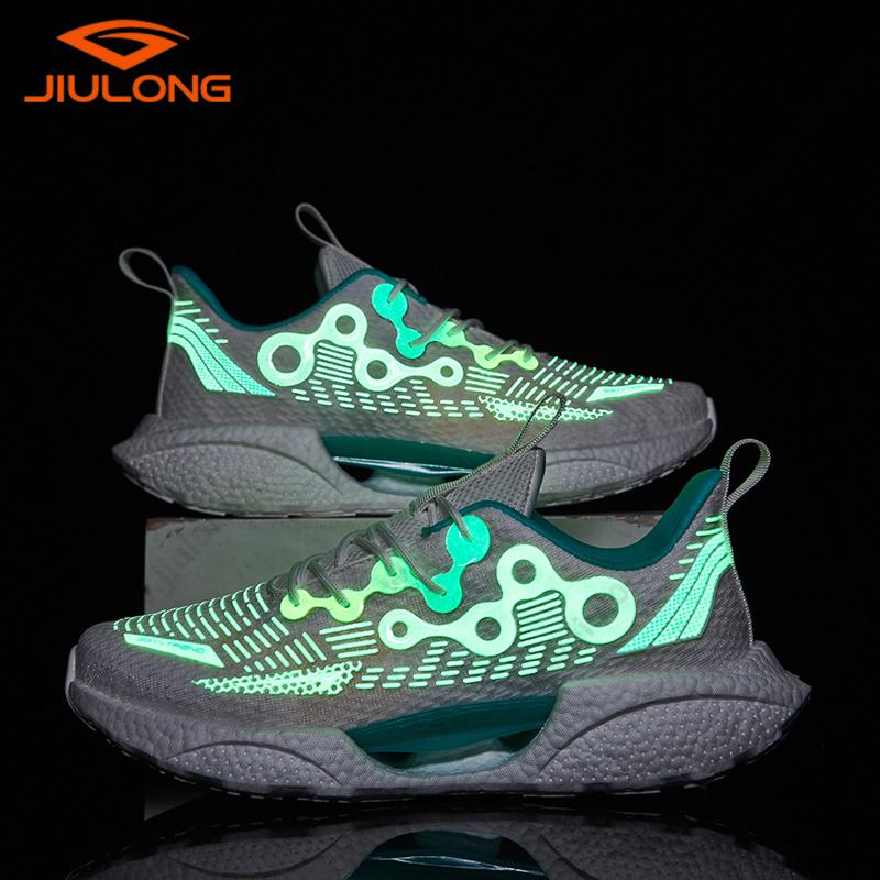 custom design men fashion cushioning shock absorption sports running shoes (copy)