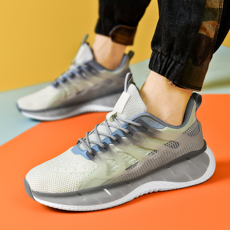 factory china custom design men fashion running shoes