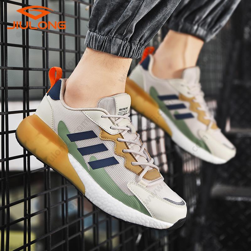 custom design men fashion cushioning shock absorption luminous sports shoes (copy)