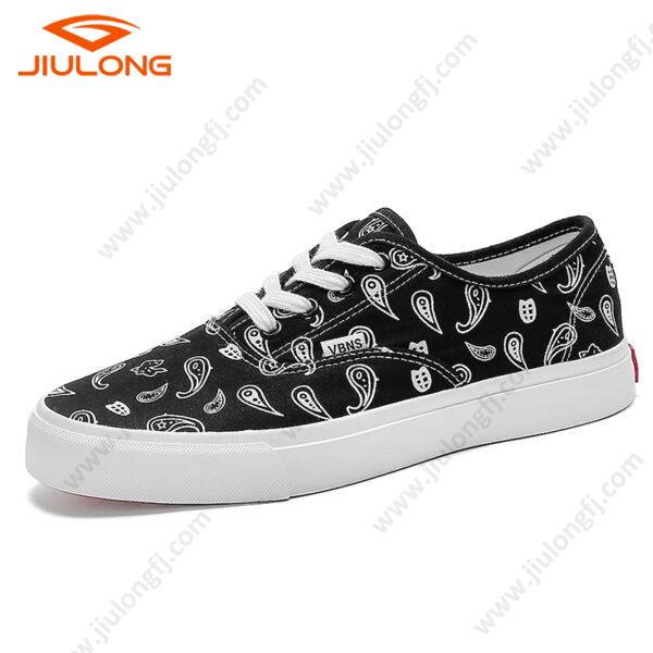 2023 wholesale small order custom design unisex fashion casual canvas shoes