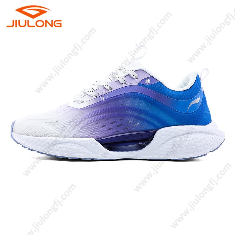 factory custom design men fashion popcorn outsole flyknit upper running shoes factory custom design men fashion popcorn outsole flyknit upper running shoes