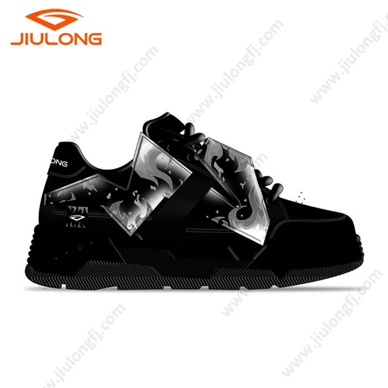 designer men fashion board casual denim jean upper shoes custom with small order (copy)