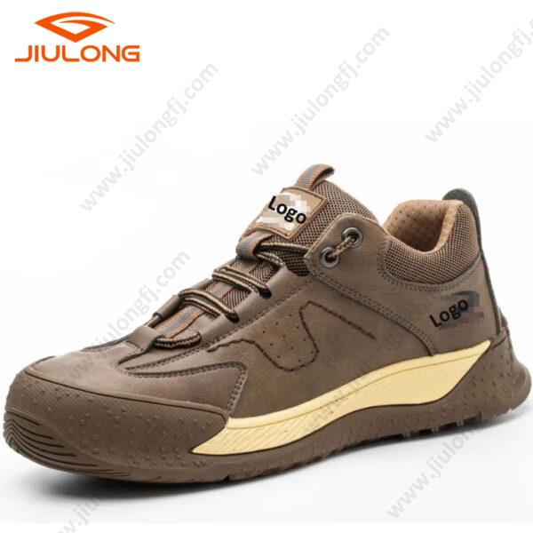 newest custom design men footware fashion safety steel toe high top shoes (copy)