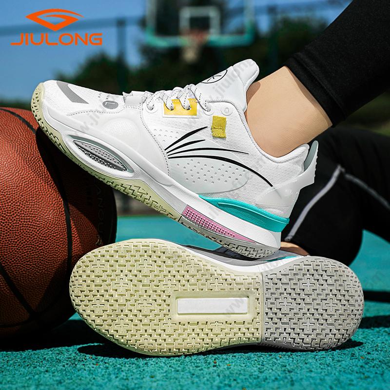 drop shipping durable leather upper china factory custom men fashion basketball shoes (copy)