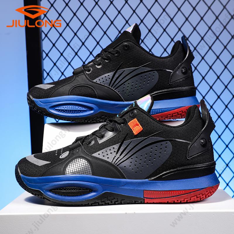 drop shipping durable leather upper china factory custom men fashion basketball shoes (copy)