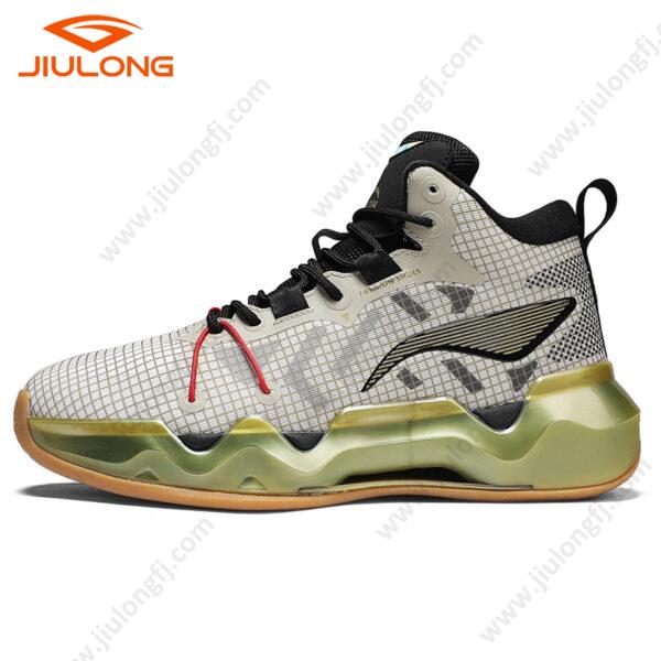 drop shipping durable mesh upper breathable china factory custom men fashion basketball shoes (copy)