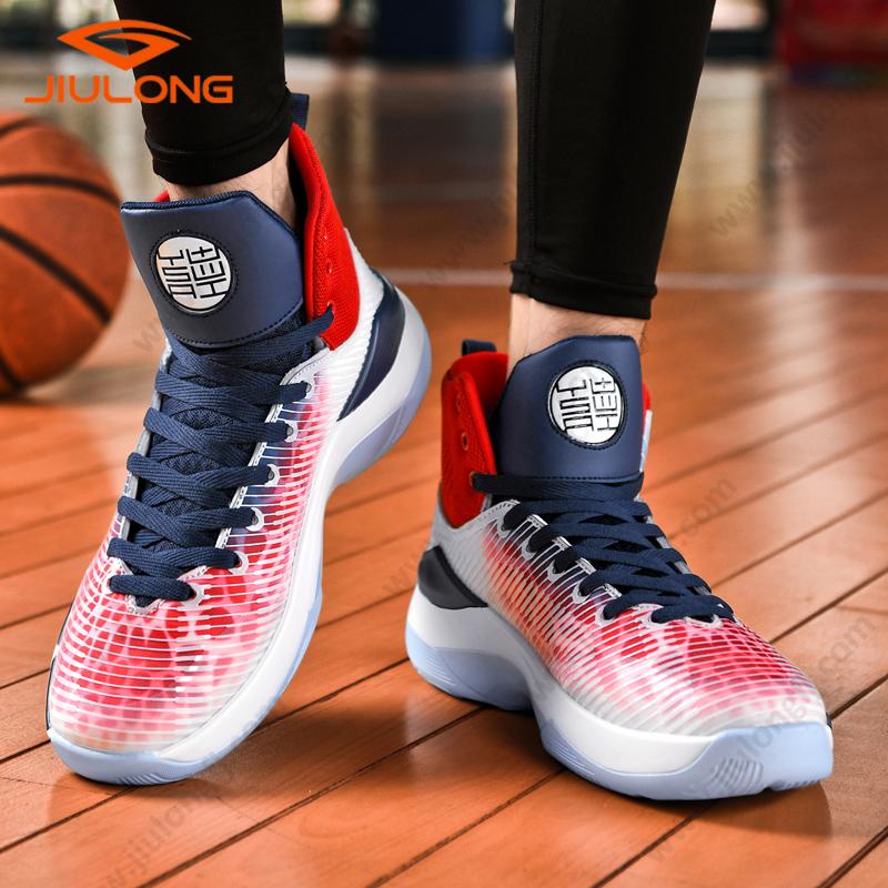 drop shipping durable upper breathable china factory custom men fashion basketball shoes (copy)