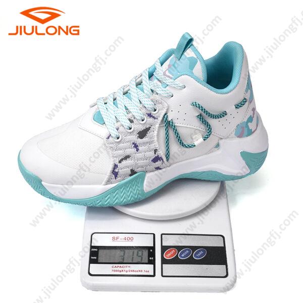 md sole durable flyknit breathable upper china factory custom men fashion basketball shoes