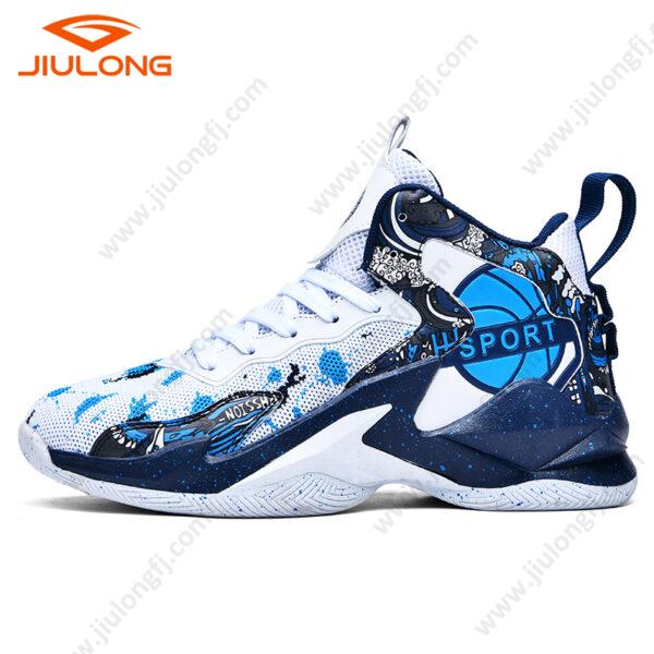 drop shipping durable breathable china factory custom men fashion basketball shoes (copy)