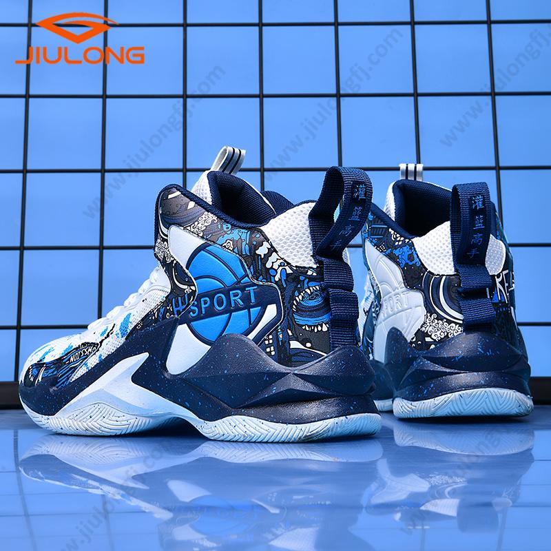 drop shipping durable breathable china factory custom men fashion basketball shoes (copy)