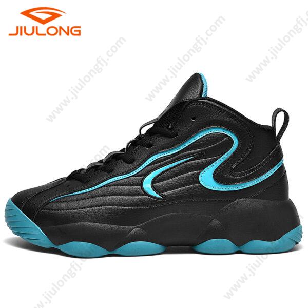 summer durable flyknit breathable upper china factory custom men fashion basketball shoes (copy)