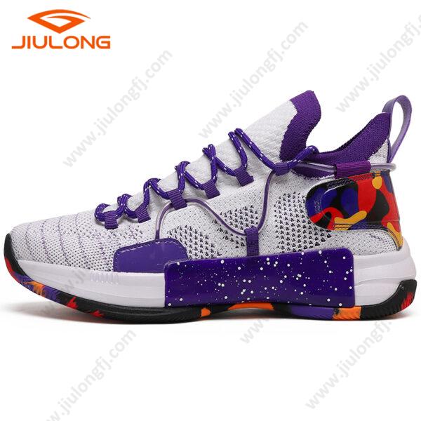 md sole durable mesh upper china factory custom men fashion basketball shoes