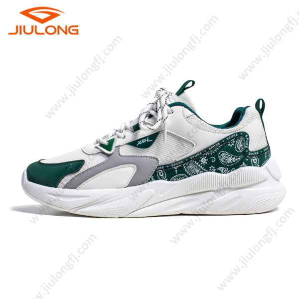 drop shipping custom men breathable mesh upper anti slip sole fashion running casual shoes (copy)