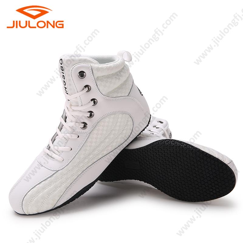 flyknit elastic upper footware custom design men fashion wrestling shoes