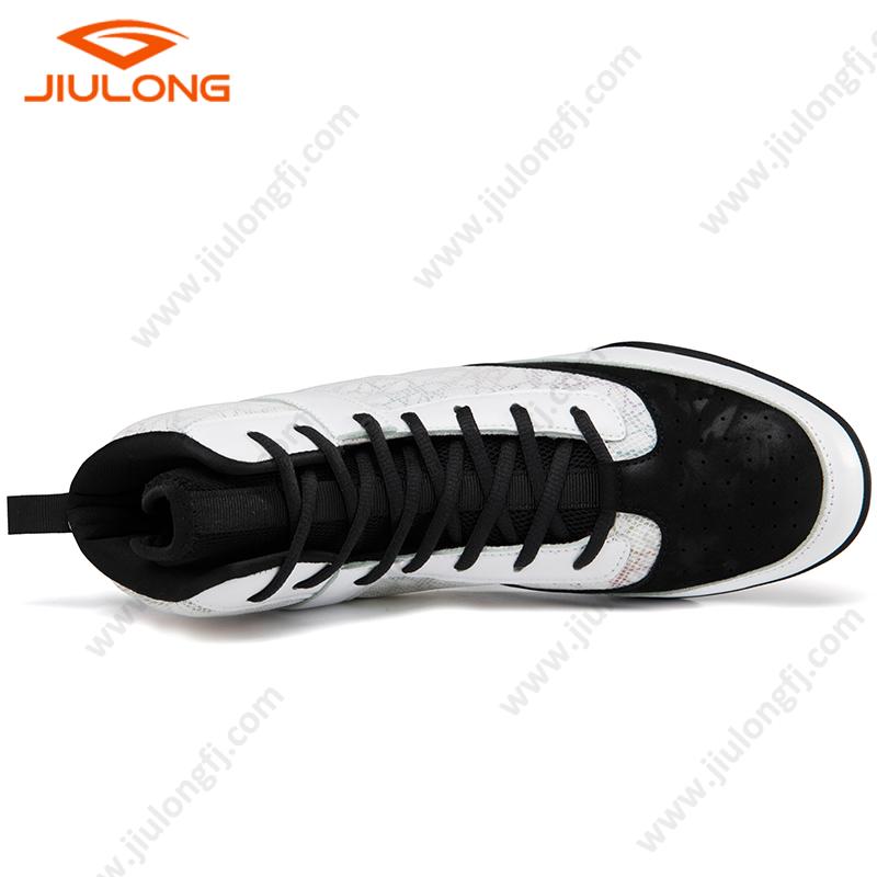 jacquard footware custom design men fashion wrestling shoes