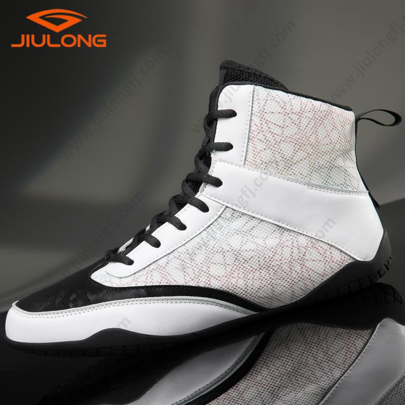 jacquard footware custom design men fashion wrestling shoes