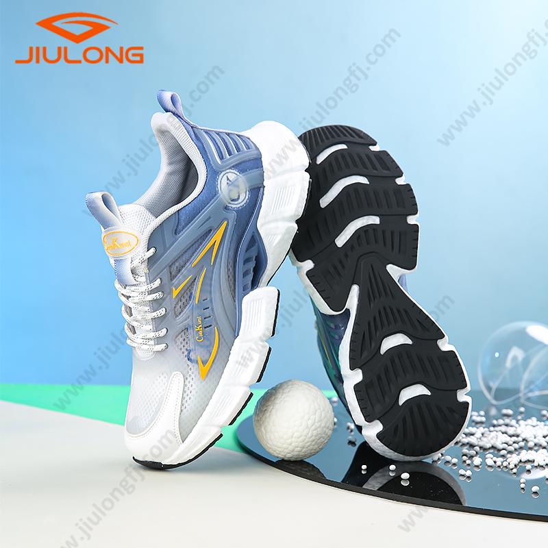 drop shipping custom men breathable mesh upper fashion running casual light shoes (copy)