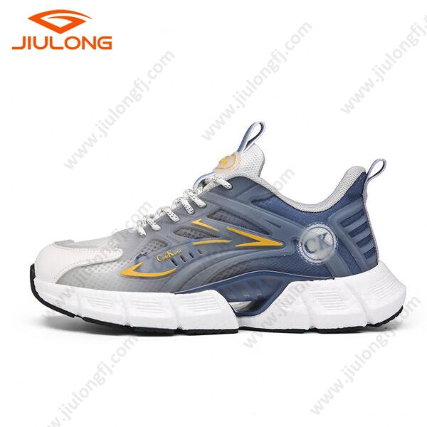 drop shipping custom men breathable mesh upper fashion running casual light shoes (copy)